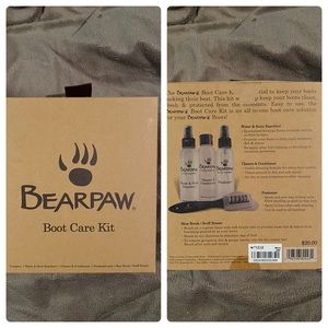 NEVER USED shoe cleaning kit